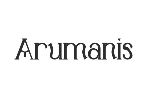 Arumanis: A Serif Font for Impactful Digital Design
