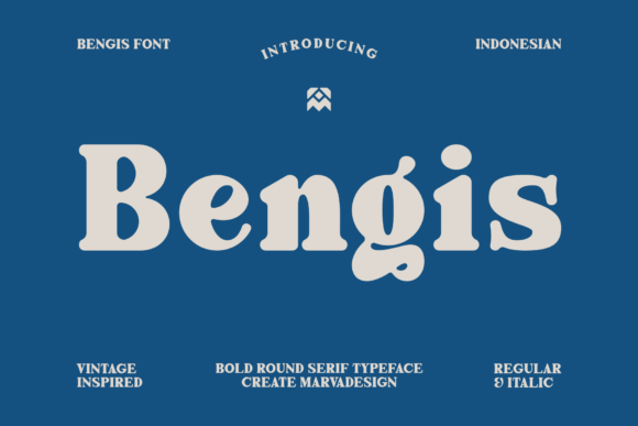 Bengis: A Serif Font for Editorial Design and Branding