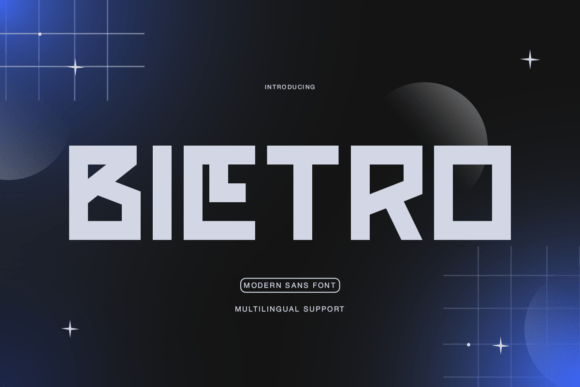 Bietro – A Font That Shapes Your Creative Vision