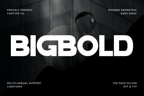 Bigbold: The Bold Font That Elevates Every Craft Project