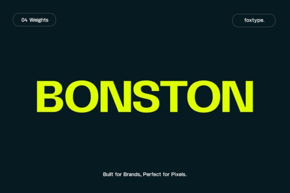 Boost Your Brand with Bonston Display Typeface