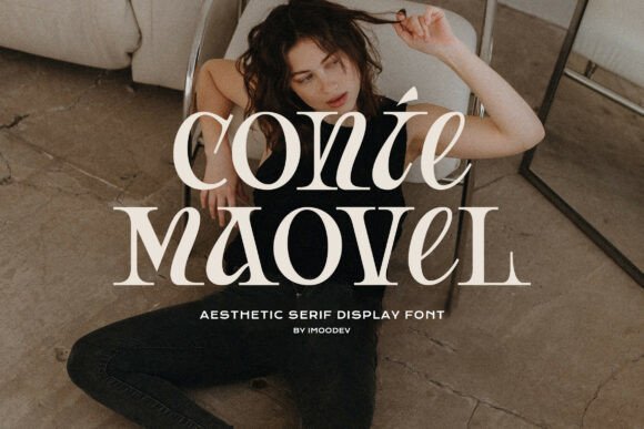Conie Maovel: A Serif Font for Timeless Editorial Design