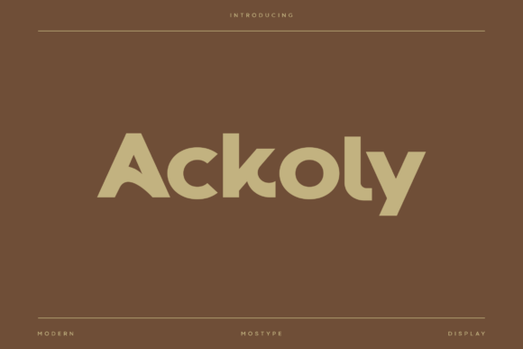 Designing with Ackoly: A Font That Speaks to Crafters