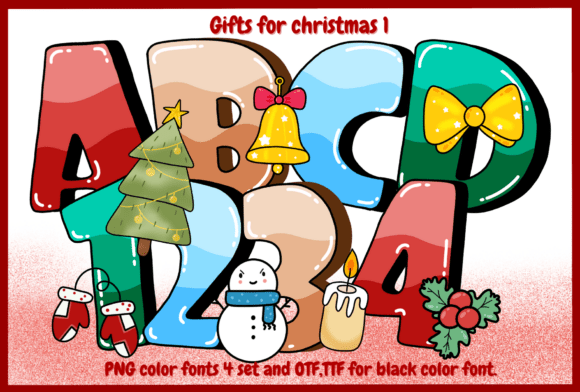 Gifts for Christmas 1: A Festive Font for Creative Crafters