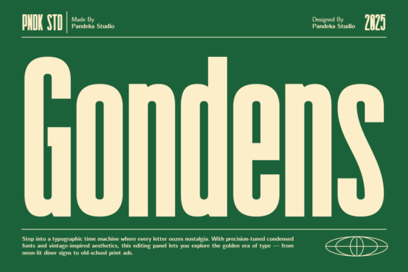 Gondens: A Bold Sans Serif for Digital Impact