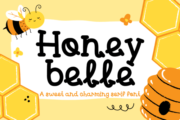 Honeybelle: A Playful Serif for Digital Branding and Web Design
