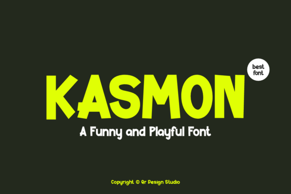 Kasmon: A Font That Speaks with Personality