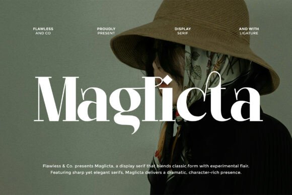 Maglicta: A Serif Font for Editorial Excellence