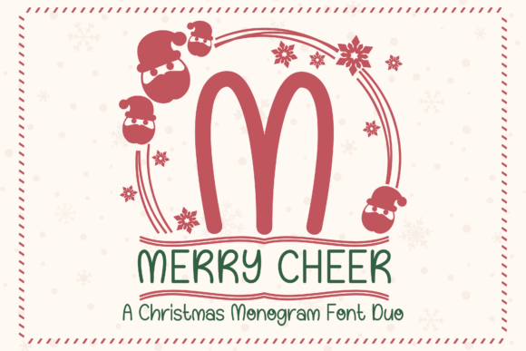 Merry Cheer Monogram
