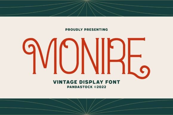 Monire: A Serif Font That Adds Elegance to Branding Projects