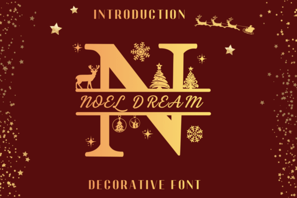 Noel Dream Font for Handmade Creators