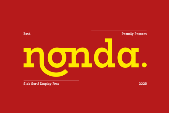 Nonda: A Serif Font for Stronger Brand Communication