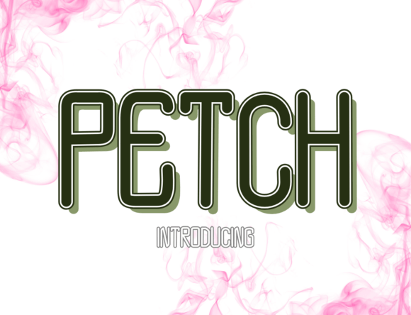 Petch: A Retro-Infused Sans Serif for Branding