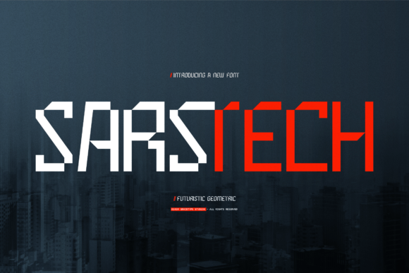 Sarstech: A Typeface for the Future of Branding
