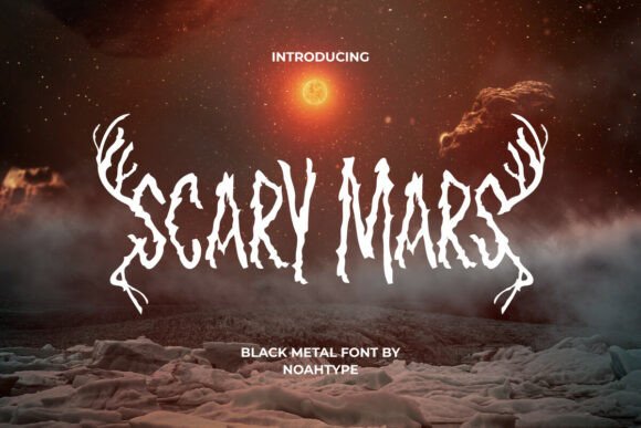 Scary Mars Font: A Bold Choice for Campaigns with Edge
