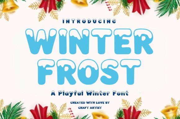 Winter Frost: A Font That Brings Holiday Magic to Every Project